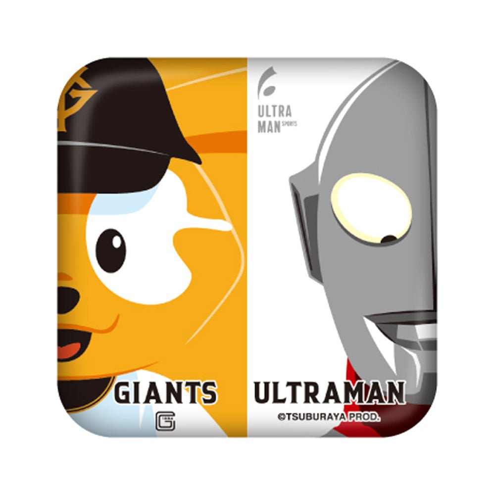 ULTRAMAN ウルトラマン (シリーズ 60周年 ) - ウルトラマン2024×読売ジャイアンツコラボ / コントラスト / バッジ - PGS